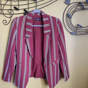 A casual no button blazer, from New York & Company